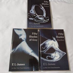Fifty Shades of Grey Trilogy (Set) by E L James – Paperback